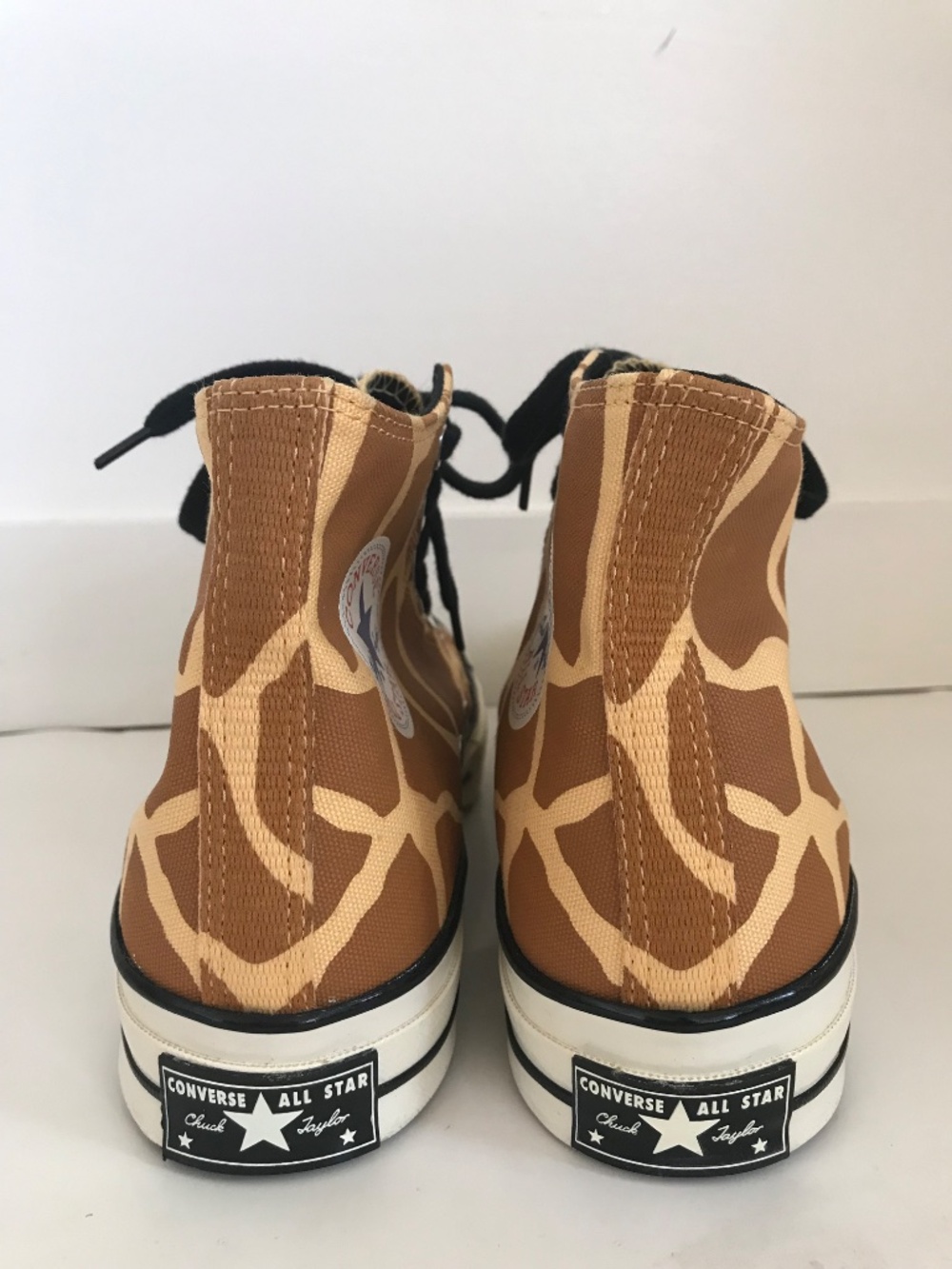 CONVERSE Giraffe High Top Sneakers Women’s Size 10 Men’s Size 8 - Picture 7 of 16